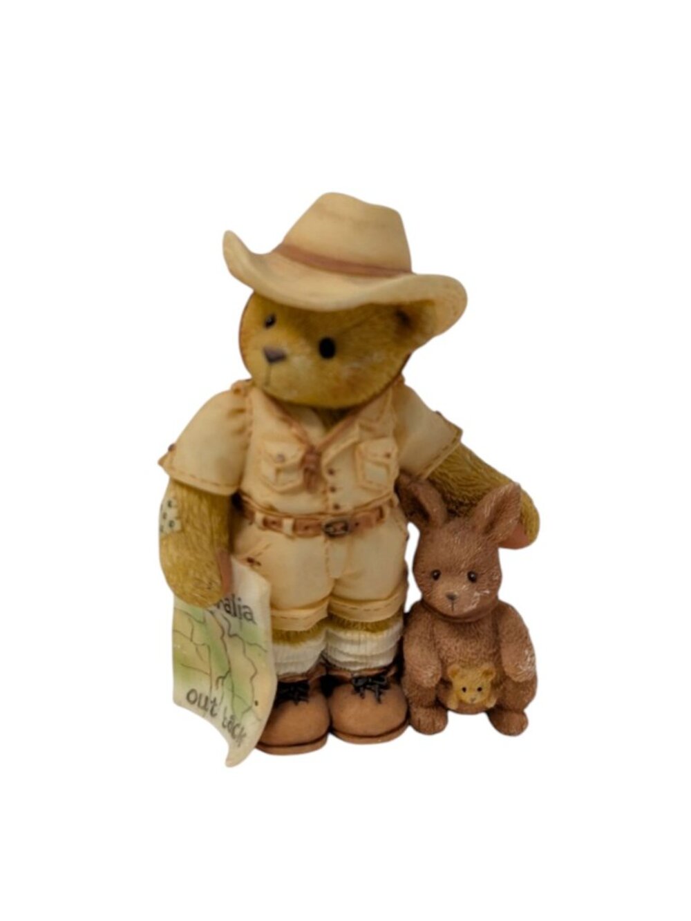 Vintage 1997 Cherished Teddies Bazza Australia I'm Lost Down Under Without You